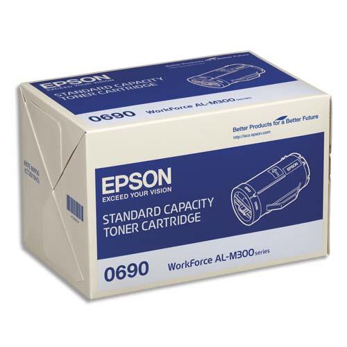 EPSON Cartouche Toner Noir Capacité Standard (2 700 p) - C13S050690 (dont eco-taxe de 0,05 €)