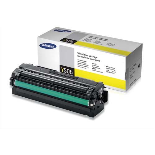 SAMSUNG Cartouche toner Jaune CLT-Y506L/ELS (dont eco-taxe de 0,10 €)