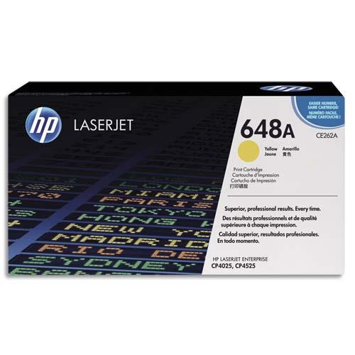 HP Toner Jaune CE262A (dont eco-taxe de 0,10 €)