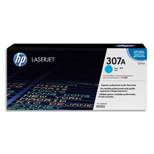 HP Cartouche Laser Cyan CE741A (dont eco-taxe de 0,20 €)