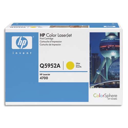 HP Cartouche Laser Jaune Q5952A (dont eco-taxe de 0,35 €)