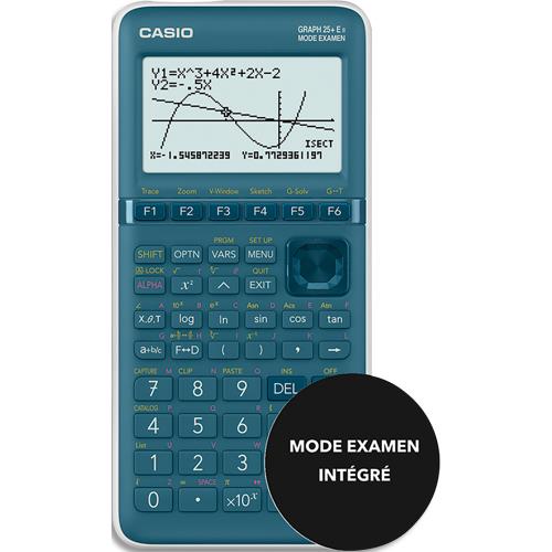 CASIO Calculatrice graphique GRAPH 25+E mode examen 2018 intégré GRAPH25+E-L-EH (dont eco-taxe de 0,02 €)