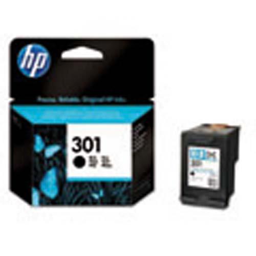 HP 301 Cartouche d'Encre Noire Authentique (CH561EE) (dont eco-taxe de 0,02 €)