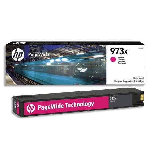 HP Cartouche Jet d'encre Magenta 973X F6T82AE (dont eco-taxe de 0,02 €)