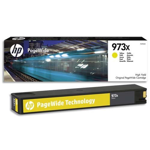 HP Cartouche Jet d'encre Jaune 973X F6T83AE (dont eco-taxe de 0,02 €)