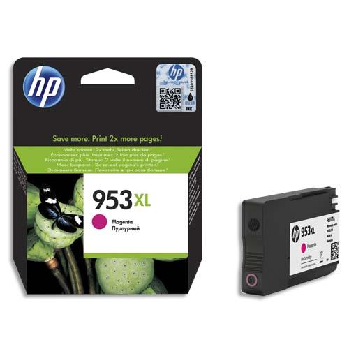 HP 953XL Cartouche d'Encre Magenta grande capacité Authentique (F6U17AE) (dont eco-taxe de 0,01 €)