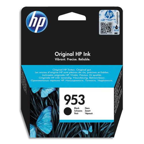 HP 953 Cartouche d'Encre Noire Authentique (L0S58AE) (dont eco-taxe de 0,02 €)