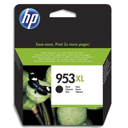 HP 953XL Cartouche d'Encre Noire grande capacité Authentique (L0S70AE) (dont eco-taxe de 0,02 €)