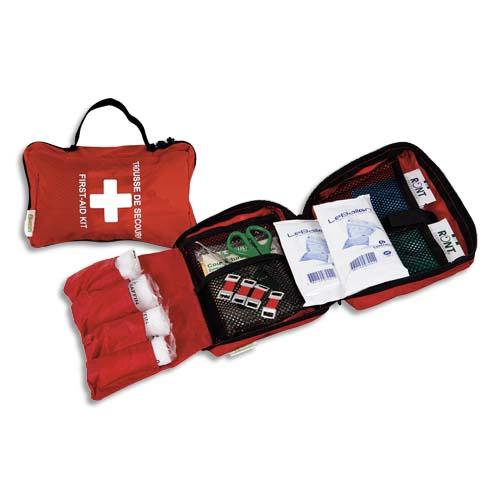 LABORATOIRES ESCULAPE Trousse premiers secours spécial véhicules pour 1 à 4 personnes