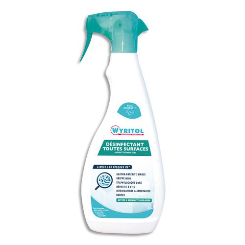 WYRITOL Spray 750 ml nettoyant désinfectant toutes surfaces