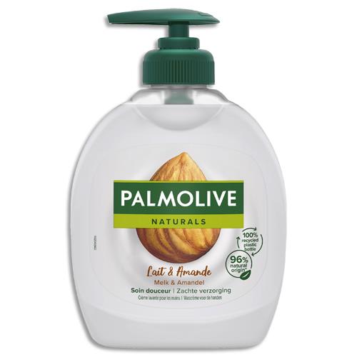 PALMOLIVE Flacon pompe 300 ml Savon liquide Naturals Soin Délicat PH Neutre