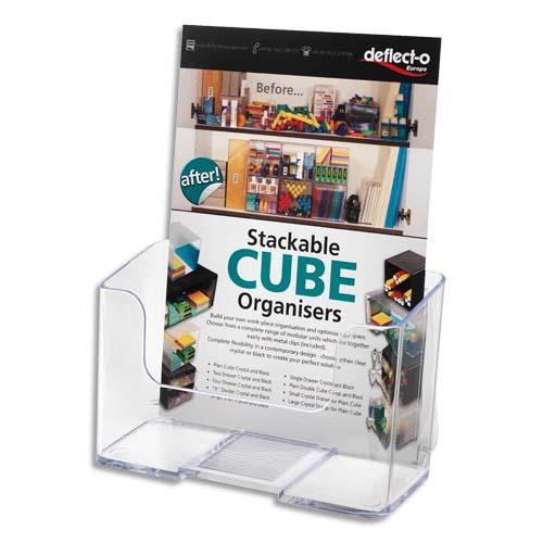 DEFLECTO Porte-brochures A4 vertical une case A5