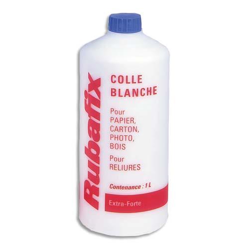 RUBAFIX Bidon de colle Blanche extra forte 1L