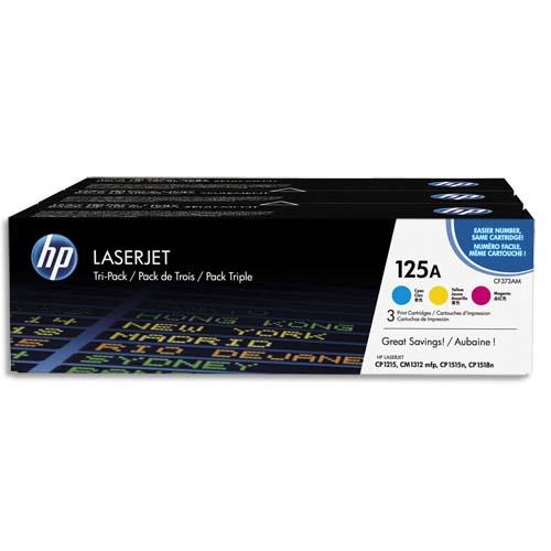 HP Tri pack couleur Laser 125A CF373AM (dont eco-taxe de 0,35 €)