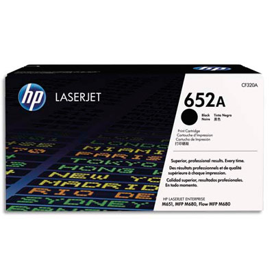 HP Toner Noir 652A CF320A (dont eco-taxe de 0,35 €)