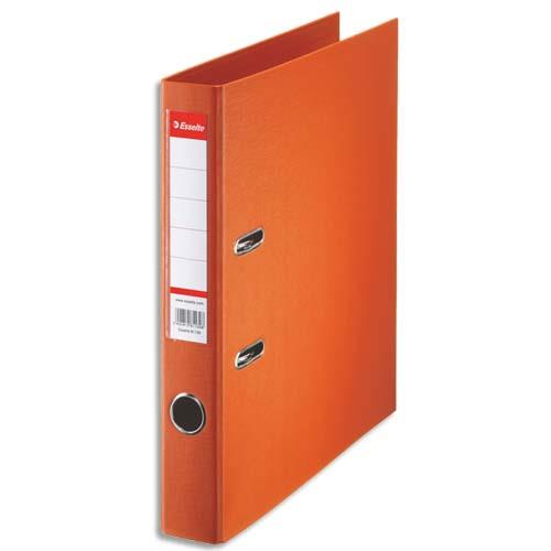 ESSELTE Classeur à levier Standard, A4, 5 cm, PP, orange