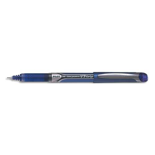 PILOT Stylo roller grip pointe aiguille 0,7 mm Bleu V7 grip