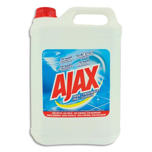 AJAX Bidon de 5 litres nettoyant parfum frais