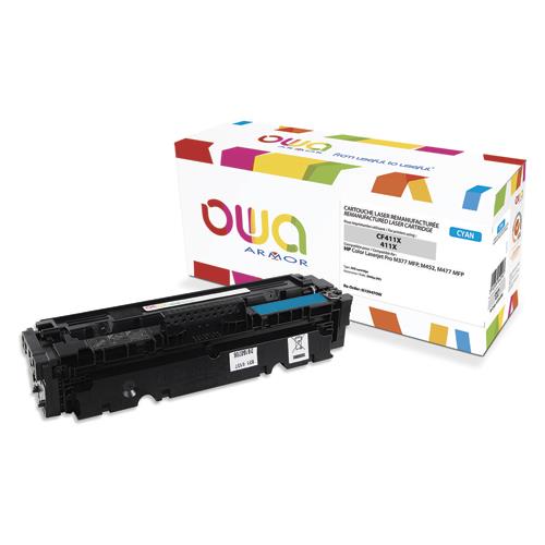 OWA Toner compatible pour HP CyanCF411X-410X K15947OW