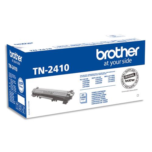 BROTHER Cartouche kit toner Noir 1 200 pages TN2410 (dont eco-taxe de 0,05 €)