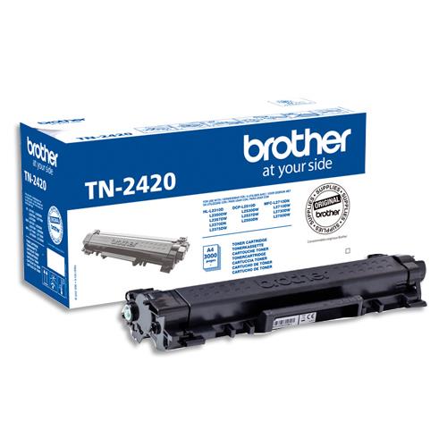 BROTHER Cartouche kit toner Noir 3 000 pages TN2420 (dont eco-taxe de 0,05 €)