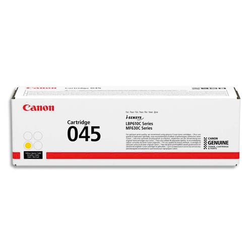 CANON Cartouche Laser 045 Jaune 1239C002 (dont eco-taxe de 0,10 €)