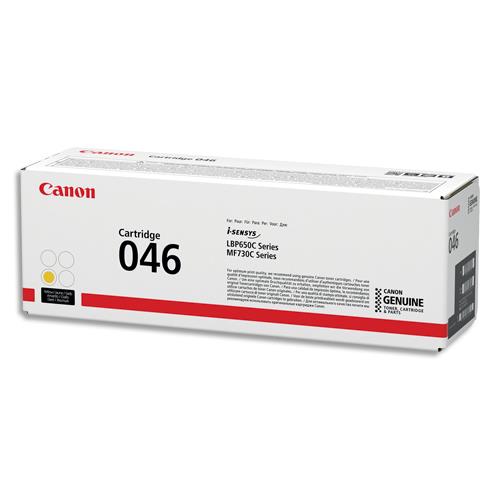 CANON Cartouche Laser 046 Jaune 1247C002 (dont eco-taxe de 0,10 €)