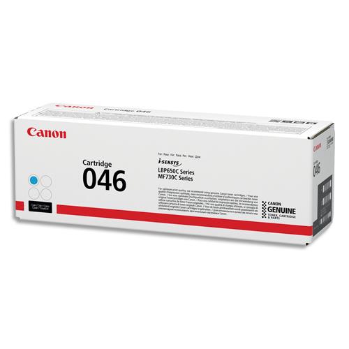 CANON Cartouche Laser 046 Cyan 1249C002 (dont eco-taxe de 0,10 €)