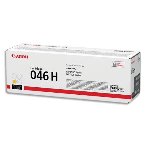 CANON Cartouche Laser 046H Jaune 1251C002 (dont eco-taxe de 0,10 €)