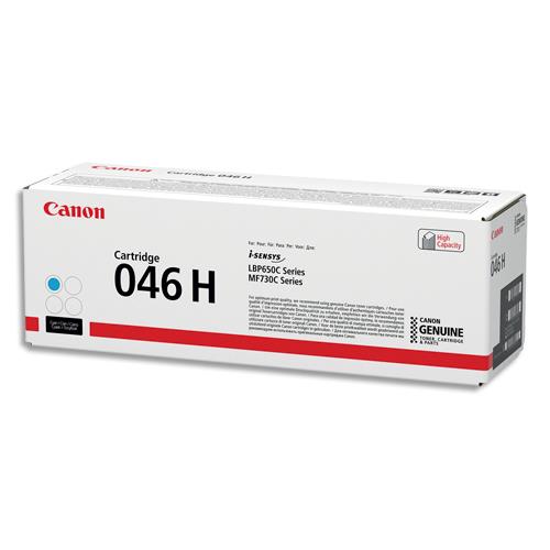 CANON Cartouche Laser 046H Cyan 1253C002 (dont eco-taxe de 0,10 €)