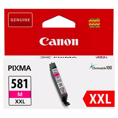 CANON Cartouche Jet d'encre 581 Magenta XXL 1996C001 (dont eco-taxe de 0,01 €)