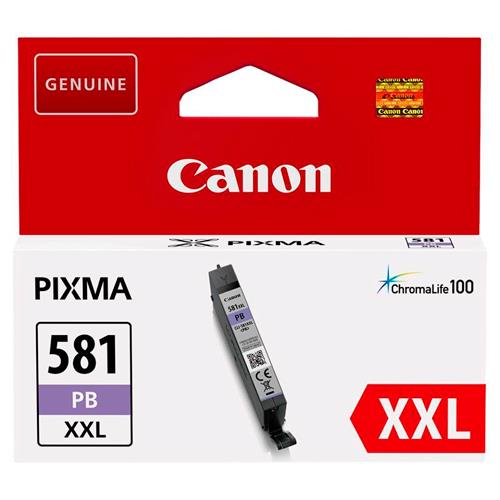 CANON Cartouche Jet d'encre 581 photo Bleu XXL 1999C001 (dont eco-taxe de 0,01 €)