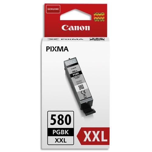 CANON Cartouche Jet d'encre 580 Noir XL 2024C001 (dont eco-taxe de 0,01 €)