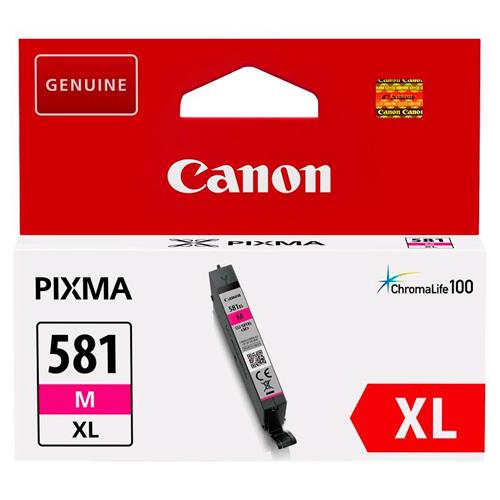 CANON Cartouche Jet d'encre 581 Magenta XL 2050C001 (dont eco-taxe de 0,01 €)