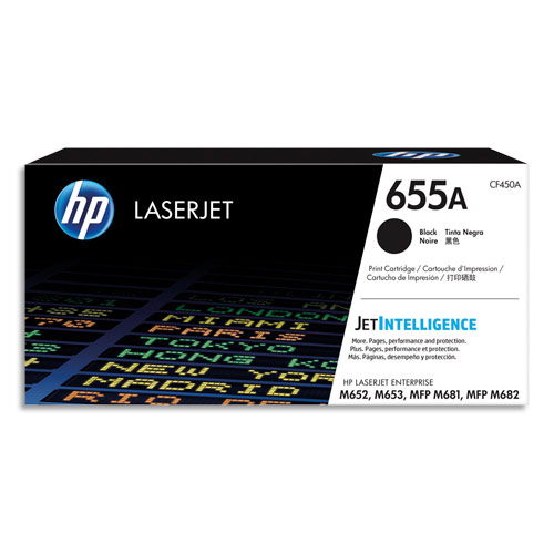 HP Toner Noir HP655A CF450A (dont eco-taxe de 0,20 €)