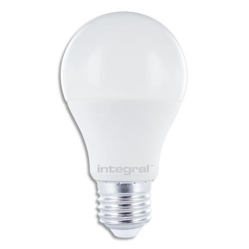 INTEGRAL Ampoule LED Classic A E27, 9,5 Watts équivalent 60 Watts, 5000 Kelvin 806 Lumen (dont eco-taxe de 0,10 €)