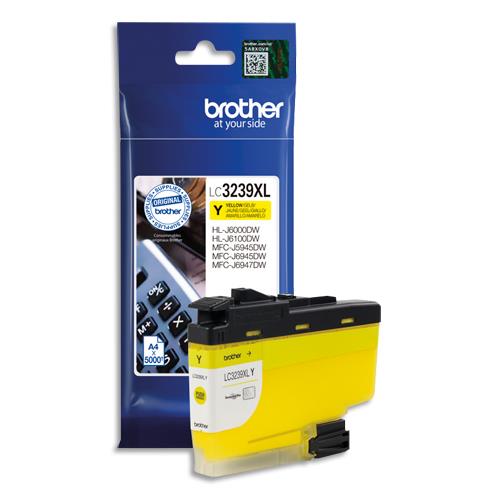 BROTHER Cartouche Jet d'encre Jaune haute capacité LC3239Y (dont eco-taxe de 0,02 €)