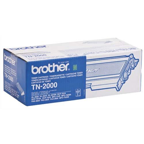 BROTHER Cartouche Laser pour HL 2030 TN2000 (dont eco-taxe de 0,05 €)