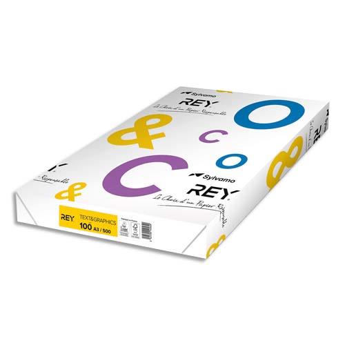 INAPA Ramette 500 feuilles papier TEXT & GRAPHICS A3 100g CIE 170 haute Blancheur très satiné