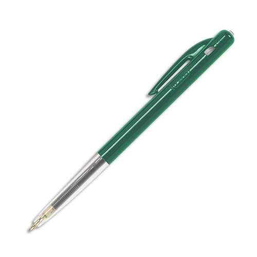 BIC M10 Original Stylos-Bille Rétractables Pointe Moyenne (1,0 mm) - Vert