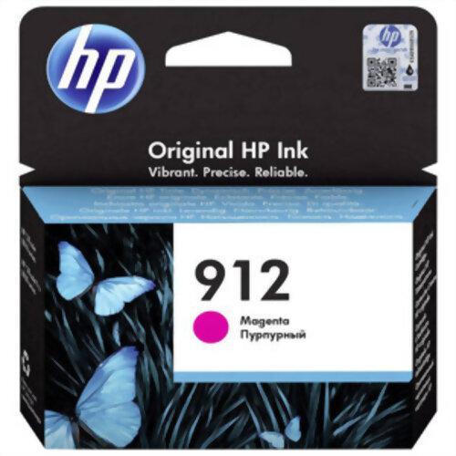 HP 912 Cartouche d'Encre Magenta Authentique (3YL78AE) pour HP OfficeJet Pro 8010 series / 8020 series (dont eco-taxe de 0,01 €)