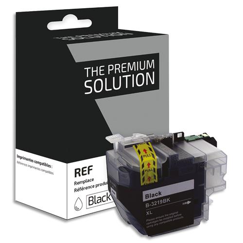 PSN Cartouche compatible jet d'encre noir Brother LC3219XLB, C8B3219XLB (dont eco-taxe de 0,02 €)