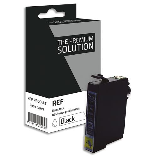 PSN Cartouche compatible jet d'encre noir Epson T1811 - Pâquerette, C8E1811 (dont eco-taxe de 0,02 €)