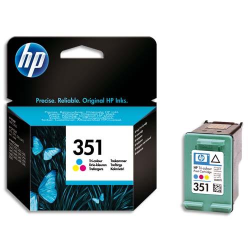 HP Cartouche couleur 351 CB337EE 20745 (dont eco-taxe de 0,02 €)