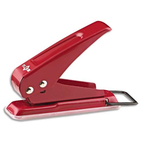 [478359] WONDAY Perforateur 1 trou capacité 20 feuilles, coloris assortis. Sous blister
