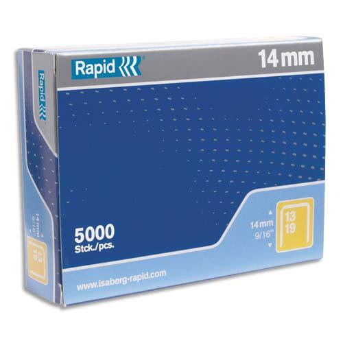[491043] RAPID Agrafes Nº13/4 en boîte de 5000