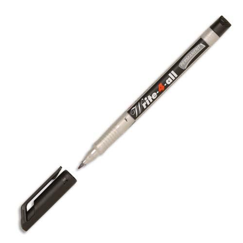[491760] STABILO Write-4-all marqueur permanent pointe moyenne (1 mm) - Noir