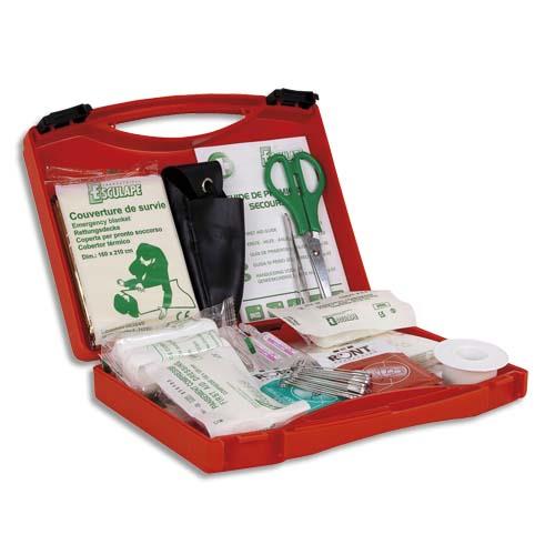 [491866] LABORATOIRES ESCULAPE Trousse de premiers secours BTP 5 - pour chantiers de 1 à 5 personnes