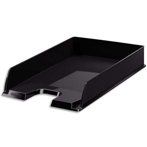 [499368] ESSELTE Corbeille à courrier EUROPOST - Noir - L25,4 x H6,10 x P35 cm