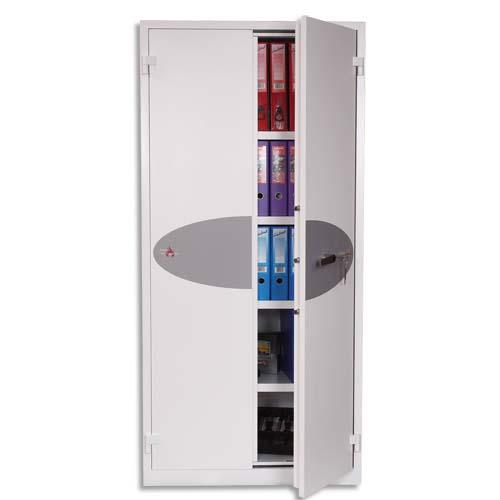 [520290] PHOENIX Armoire forte feu Fire Ranger 611 litres, serrure à clé - Dimensions : L93 x H195 x P52 cm